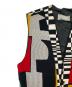 中古・古着 GIANNI VERSACE (ジャンニ・ヴェルサーチ) 総柄ベスト ブラック サイズ:48：10000円