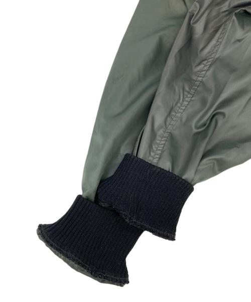 ISSEY MIYAKE SKYLINE（イッセイ ミヤケ スカイライン）ISSEY MIYAKE SKYLINE (イッセイ ミヤケ スカイライン) ドライビングジャケット グリーン サイズ:Mの古着・服飾アイテム