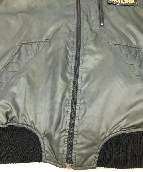 ISSEY MIYAKE SKYLINE（イッセイ ミヤケ スカイライン）ISSEY MIYAKE SKYLINE (イッセイ ミヤケ スカイライン) ドライビングジャケット グリーン サイズ:Mの古着・服飾アイテム