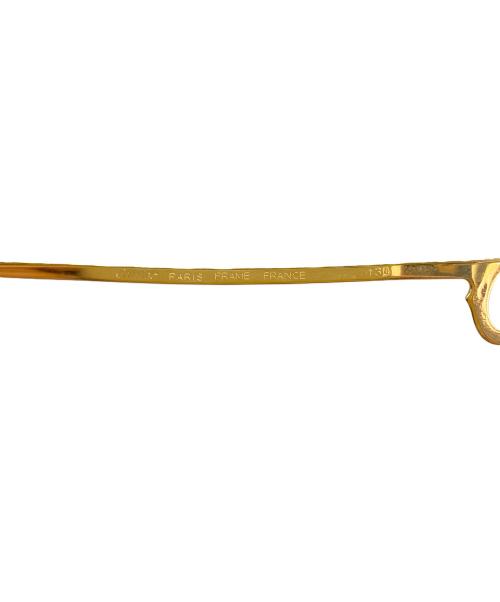 Cartier（カルティエ）Cartier (カルティエ) ティアドロップサングラス ブラウン サイズ:56□14の古着・服飾アイテム