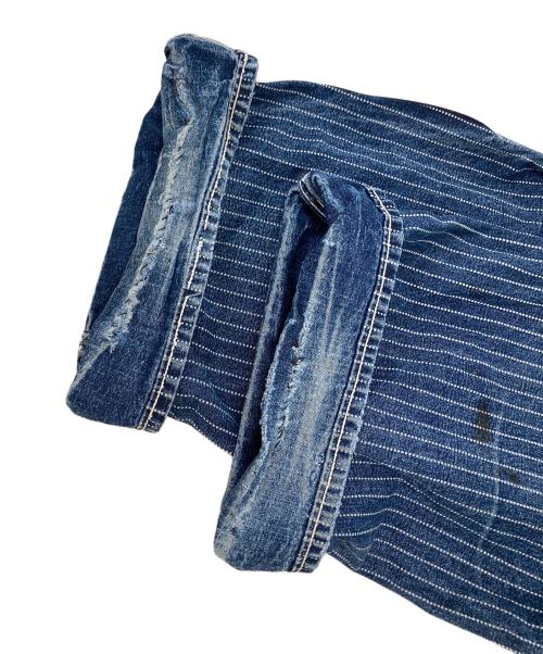 JELADO（ジェラード）JELADO (ジェラード) デニムダブルニーオーバーオール インディゴ サイズ:-の古着・服飾アイテム