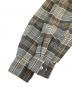 中古・古着 ISSEY MIYAKE the shirts (イッセイミヤケザシャツ) フロントラップチェックシャツ グレー サイズ:M：8000円