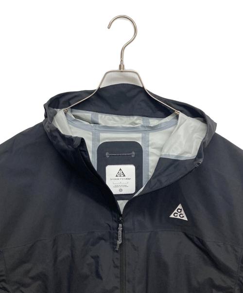 NIKE ACG（ナイキエーシージー）NIKE ACG (ナイキエーシージー) Storm-FIT ADV レイン ジャケット ブラック サイズ:Lの古着・服飾アイテム
