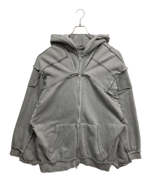 SURGERY（サージェリー）SURGERY (サージェリー) remake over pigment hood jacket VER.2 グレー サイズ:無しの古着・服飾アイテム