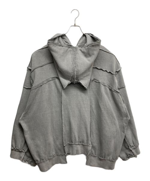 SURGERY（サージェリー）SURGERY (サージェリー) remake over pigment hood jacket VER.2 グレー サイズ:無しの古着・服飾アイテム