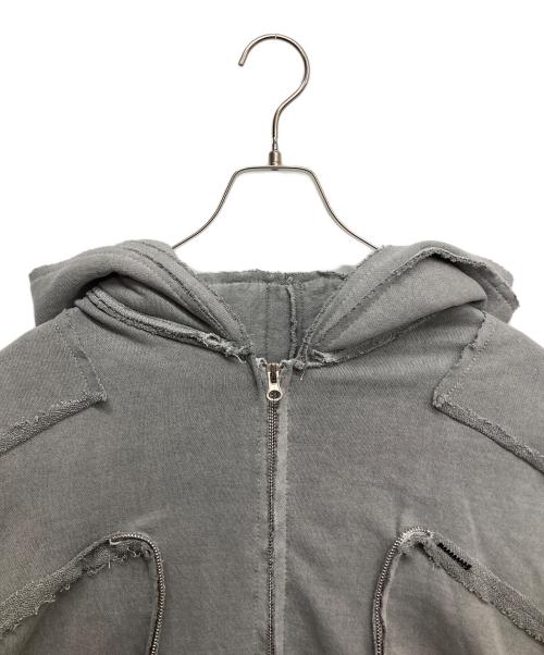 SURGERY（サージェリー）SURGERY (サージェリー) remake over pigment hood jacket VER.2 グレー サイズ:無しの古着・服飾アイテム