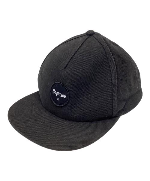 SUPREME（シュプリーム）SUPREME (シュプリーム) TWILL PATCH 5-PANEL ブラック サイズ:58CMの古着・服飾アイテム