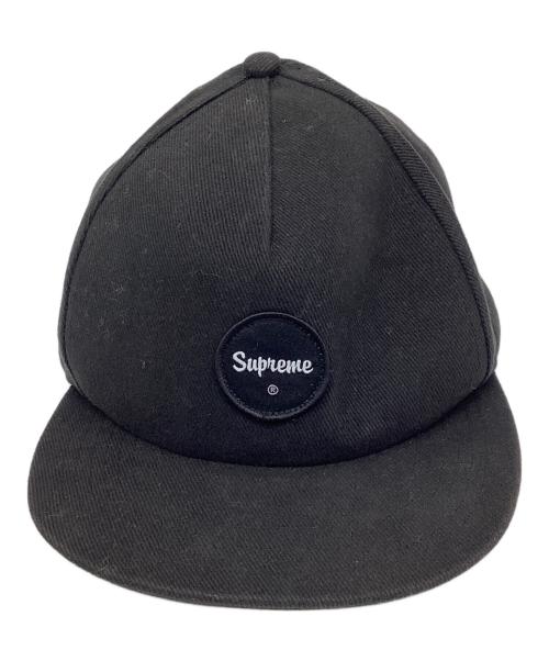 SUPREME（シュプリーム）SUPREME (シュプリーム) TWILL PATCH 5-PANEL ブラック サイズ:58CMの古着・服飾アイテム