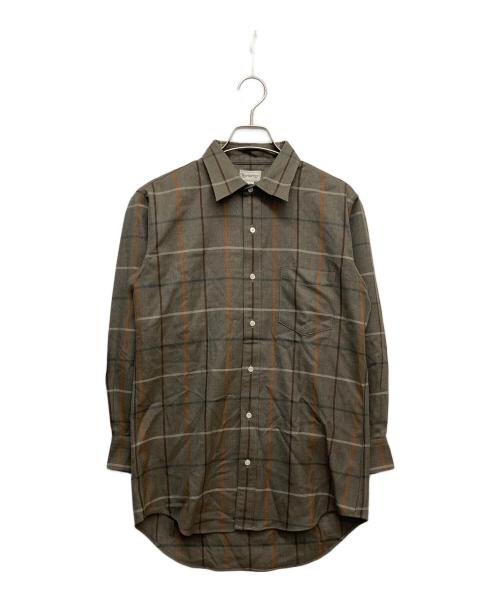 Burberry's（バーバリーズ）Burberry's (バーバリーズ) チェックシャツ　長袖シャツ　シャツ ブラウン サイズ:Lの古着・服飾アイテム