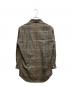 Burberry's (バーバリーズ) チェックシャツ　長袖シャツ　シャツ ブラウン サイズ:L：8000円