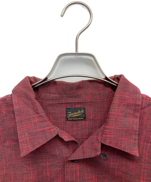 TENDERLOIN（テンダーロイン）TENDERLOIN (テンダーロイン) オープンカラーシャツ レッド サイズ:XSの古着・服飾アイテム