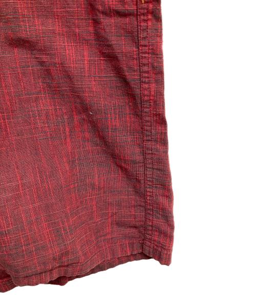 TENDERLOIN（テンダーロイン）TENDERLOIN (テンダーロイン) オープンカラーシャツ レッド サイズ:XSの古着・服飾アイテム