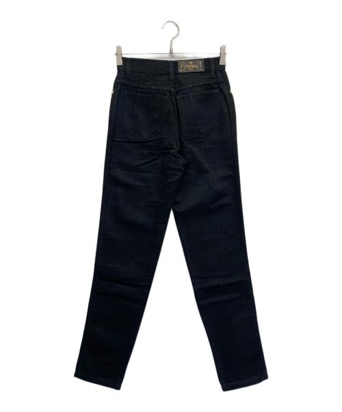 FENDI（フェンディ）FENDI (フェンディ) ズッカ柄テーパードパンツ ブラック サイズ:27の古着・服飾アイテム