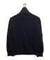 YOKE (ヨーク) 3/4 FRONT ZIP HIGHNECK RIB SWEATER ブラック サイズ:3：17000円