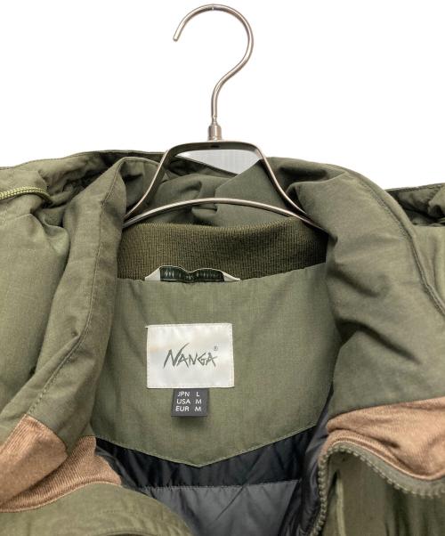 NANGA（ナンガ）NANGA (ナンガ) TAKIBI DOWN JACKET カーキ サイズ:Lの古着・服飾アイテム