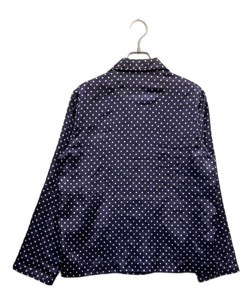 COMME des GARCONS GIRL（コムデギャルソンガール）COMME des GARCONS GIRL (コムデギャルソンガール) ドットブラウス ネイビー サイズ:XSの古着・服飾アイテム