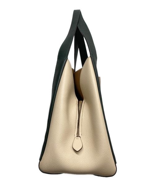 COACH（コーチ）COACH (コーチ) ハドリー ホーボー カラーブロック トートバッグ ベージュの古着・服飾アイテム