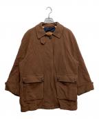 Burberry'sバーバリーズ）の古着「ウールステンカラーコート」｜ブラウン