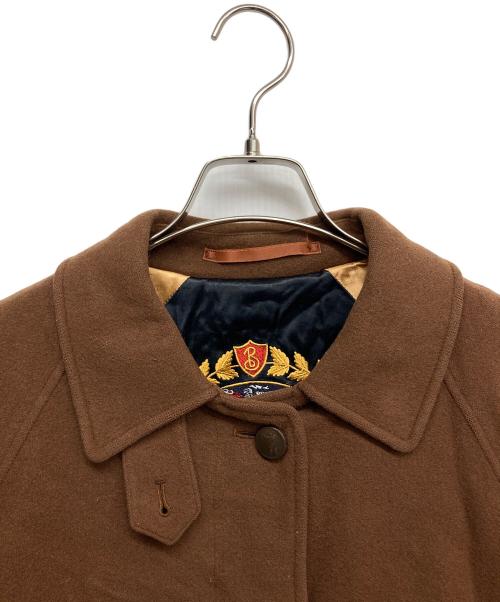 Burberry's（バーバリーズ）Burberry's (バーバリーズ) ウールステンカラーコート ブラウン サイズ:-の古着・服飾アイテム