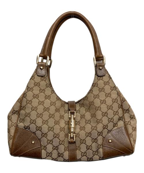 GUCCI（グッチ）GUCCI (グッチ) ワンショルダーバッグ ブラウンの古着・服飾アイテム
