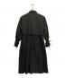 the last flower of the afternoon (ザ ラスト フラワー オブ ザ アフタヌーン) 残る雨痕gather shirt dress ブラック サイズ:- 未使用品：12000円