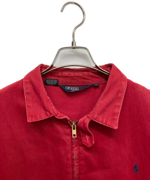 POLO RALPH LAUREN（ポロ・ラルフローレン）POLO RALPH LAUREN (ポロ・ラルフローレン) スイングトップ レッド サイズ:Lの古着・服飾アイテム