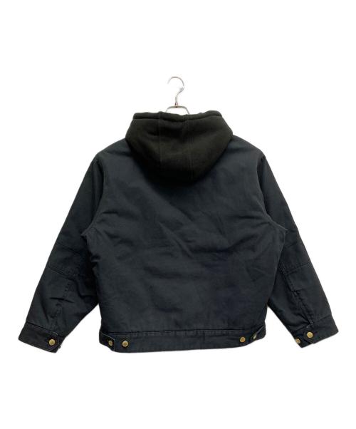 SUPREME（シュプリーム）Supreme (シュプリーム) Dickies (ディッキーズ) Hooded Work Jacket ブラック サイズ:Mの古着・服飾アイテム