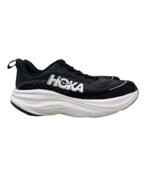 HOKAONEONE（ホカオネオネ）HOKAONEONE (ホカオネオネ) SKYFLOW WIDE ホワイト×ブラック サイズ:26の古着・服飾アイテム