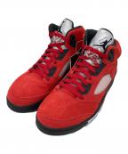 NIKEナイキ）の古着「Air JORDAN 5 RETRO」｜レッド×ブラック