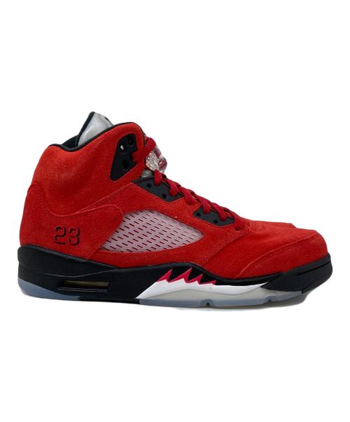 NIKE（ナイキ）NIKE (ナイキ) Air JORDAN 5 RETRO レッド×ブラック サイズ:27.5の古着・服飾アイテム