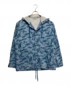 REMI RELIEFレミレリーフ）の古着「カモ柄パーカー」｜インディゴ