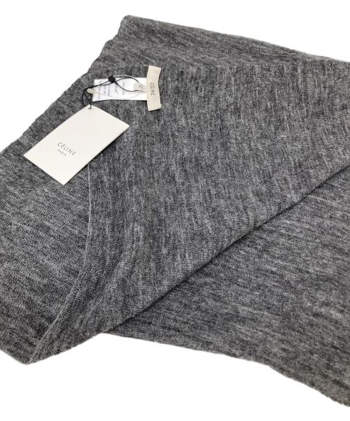 CELINE（セリーヌ）CELINE (セリーヌ) アルパカストール グレーの古着・服飾アイテム