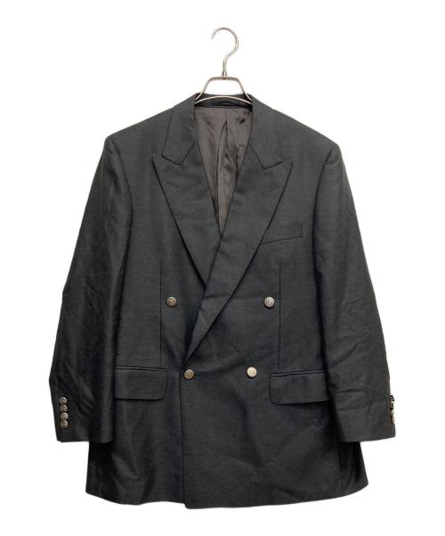 BURBERRY LONDON（バーバリーロンドン）BURBERRY LONDON (バーバリーロンドン) カシミヤブレンドジャケット グレー サイズ:96-86-170の古着・服飾アイテム