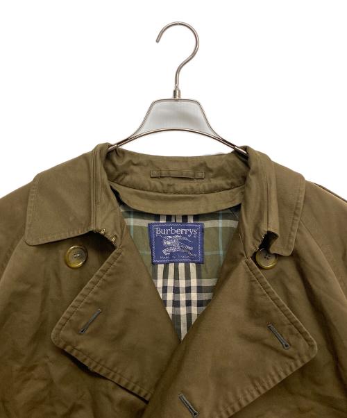 Burberry's（バーバリーズ）Burberry's (バーバリーズ) ミリタリートレンチコート オリーブ サイズ:無しの古着・服飾アイテム