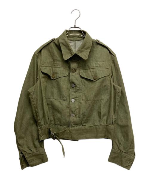 British Army（ブリティッシュアーミー）British Army (ブリティッシュアーミー) バトルドレスジャケット オリーブ サイズ:7の古着・服飾アイテム
