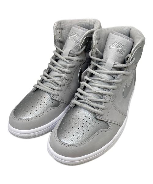 NIKE（ナイキ）NIKE (ナイキ) AIR JORDAN 1 HIGH OG CO JP シルバー サイズ:27.5の古着・服飾アイテム