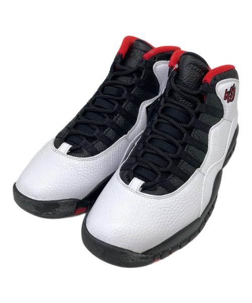 NIKE（ナイキ）NIKE (ナイキ) AIR JORDAN 10 RETRO ブラック×ホワイト サイズ:27.5の古着・服飾アイテム