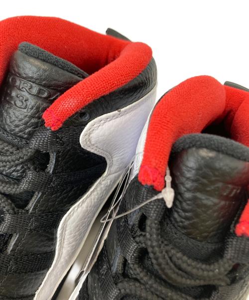 NIKE（ナイキ）NIKE (ナイキ) AIR JORDAN 10 RETRO ブラック×ホワイト サイズ:27.5の古着・服飾アイテム