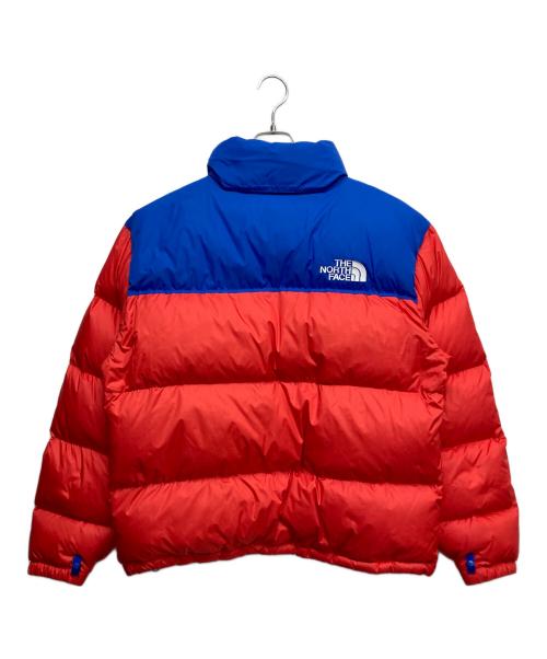 THE NORTH FACE（ザ ノース フェイス）THE NORTH FACE (ザ ノース フェイス) ダウンジャケット レッド×ブルー サイズ:Lの古着・服飾アイテム