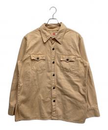 LEVI'S VINTAGE CLOTHING（リーバイス ビンテージ クロージング）の古着「２ポケットワークシャツ」｜ブラウン