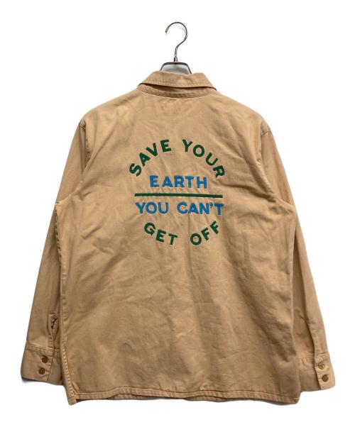 LEVI'S VINTAGE CLOTHING（リーバイス ビンテージ クロージング）LEVI'S VINTAGE CLOTHING (リーバイス ビンテージ クロージング) ２ポケットワークシャツ ブラウン サイズ:Lの古着・服飾アイテム