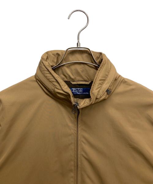 RALPH LAUREN（ラルフローレン）RALPH LAUREN (ラルフローレン) ミドルジップアップジャケット ベージュ サイズ:LLの古着・服飾アイテム