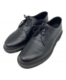Dr.Martens（ドクターマーチン）の古着「3ホールレザーシューズ」｜ブラック