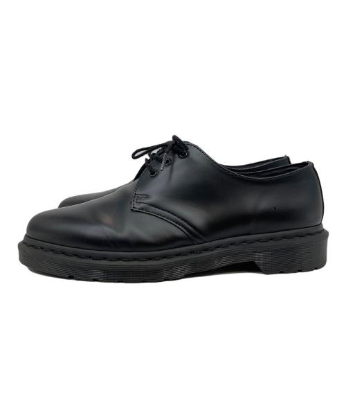 Dr.Martens（ドクターマーチン）Dr.Martens (ドクターマーチン) 3ホールレザーシューズ ブラック サイズ:UK8の古着・服飾アイテム