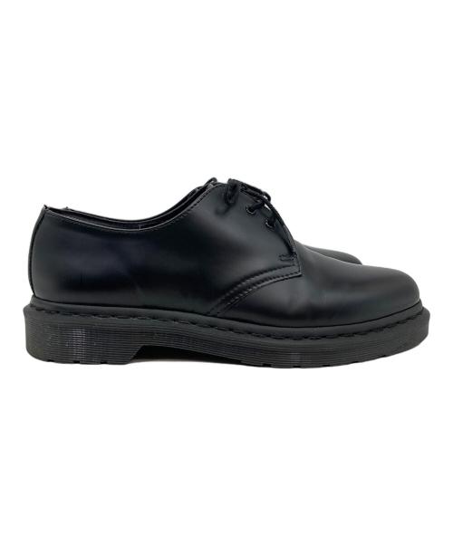 Dr.Martens（ドクターマーチン）Dr.Martens (ドクターマーチン) 3ホールレザーシューズ ブラック サイズ:UK8の古着・服飾アイテム