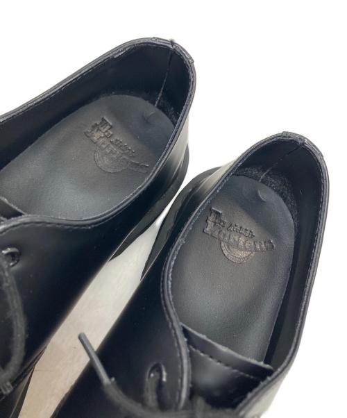 Dr.Martens（ドクターマーチン）Dr.Martens (ドクターマーチン) 3ホールレザーシューズ ブラック サイズ:UK8の古着・服飾アイテム