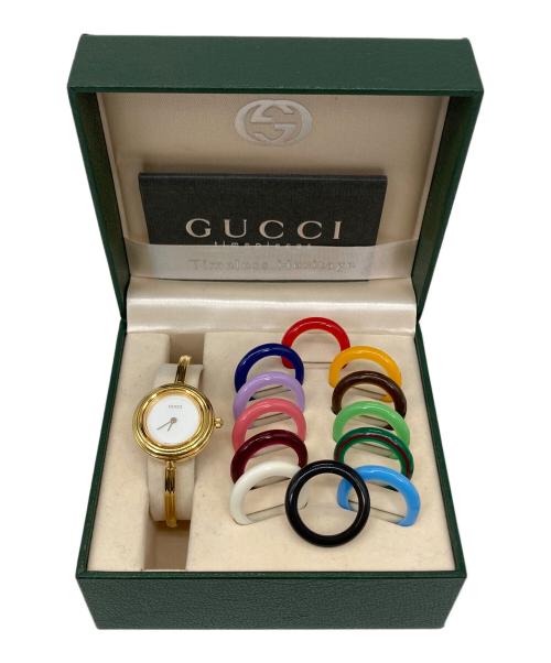 GUCCI（グッチ）GUCCI (グッチ) チェンジベゼルウォッチの古着・服飾アイテム