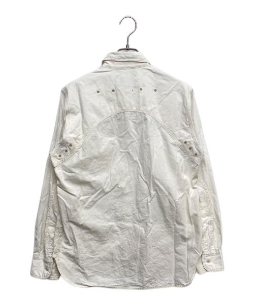 NIGEL CABOURN（ナイジェルケーボン）NIGEL CABOURN (ナイジェルケーボン) ニューメディカルシャツ アイボリー サイズ:46の古着・服飾アイテム
