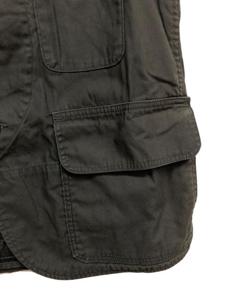 SASSAFRAS（ササフラス）SASSAFRAS (ササフラス) GARDEN TOUGH VEST ブラック サイズ:Sの古着・服飾アイテム