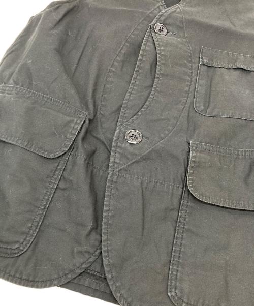 SASSAFRAS（ササフラス）SASSAFRAS (ササフラス) GARDEN TOUGH VEST ブラック サイズ:Sの古着・服飾アイテム